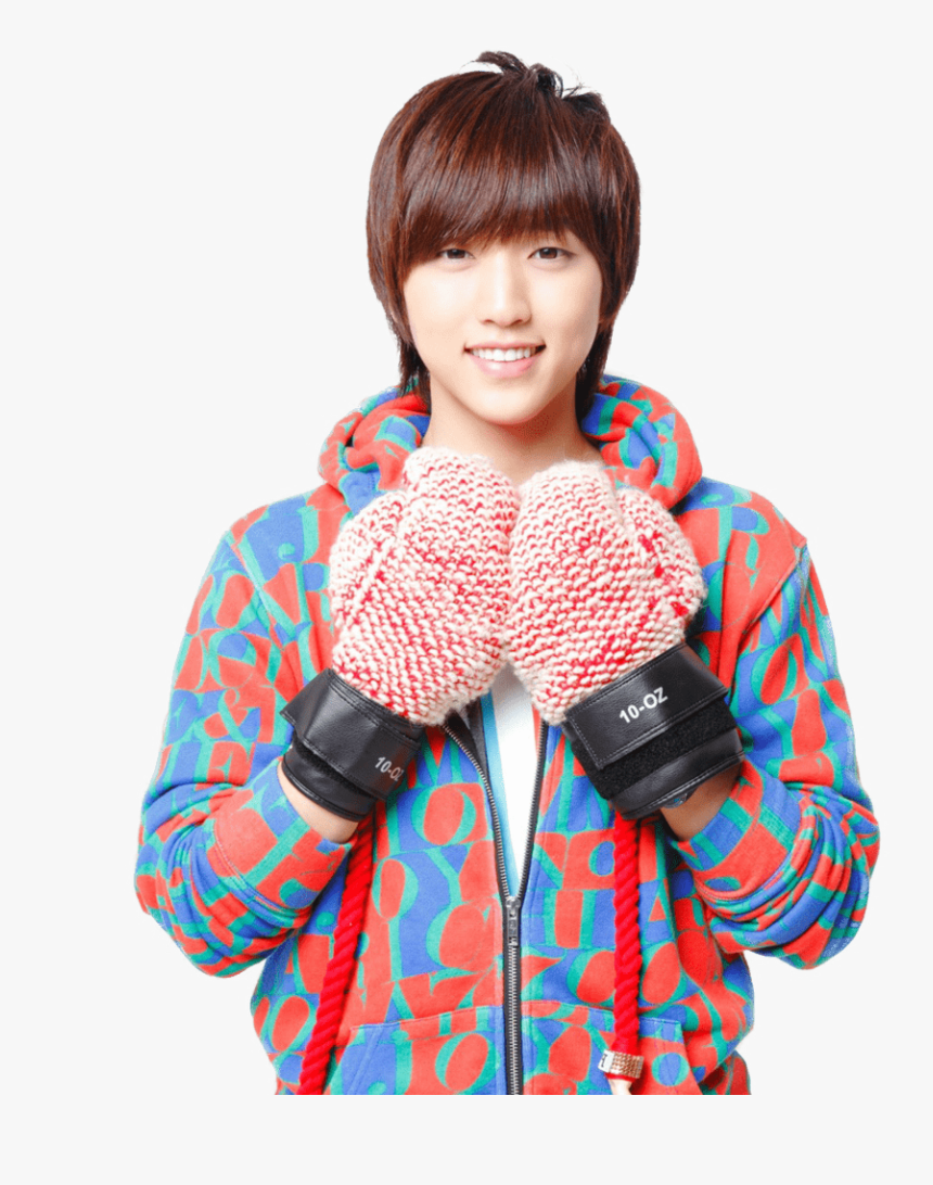B1a4 Sandeul Wearing Woolen Boxing Gloves Clip Arts, HD Png Download