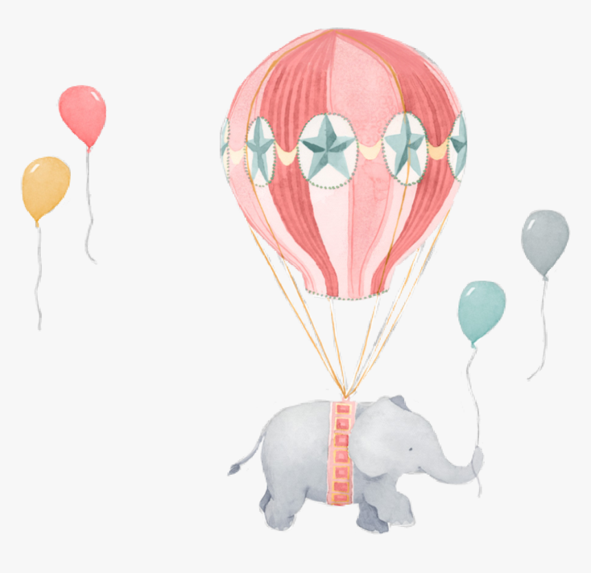 #elephant #scballoons #balloons #pcballoons #hotairballoon, HD Png Download