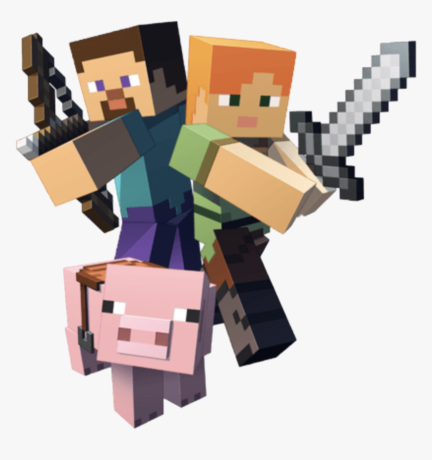 #minecraft #steve #alex #steveandalex, HD Png Download