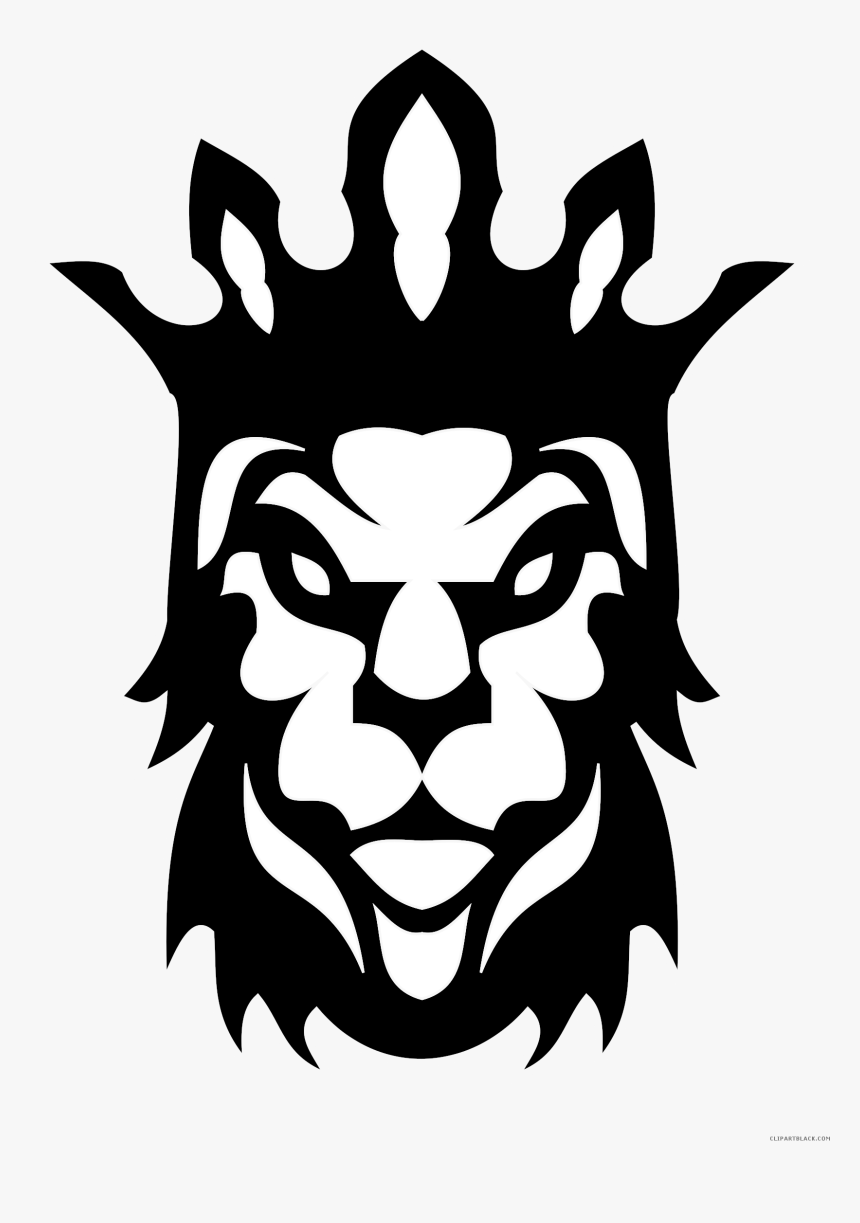 Lion Animal Free Black White Clipart Images Clipartblack, HD Png Download