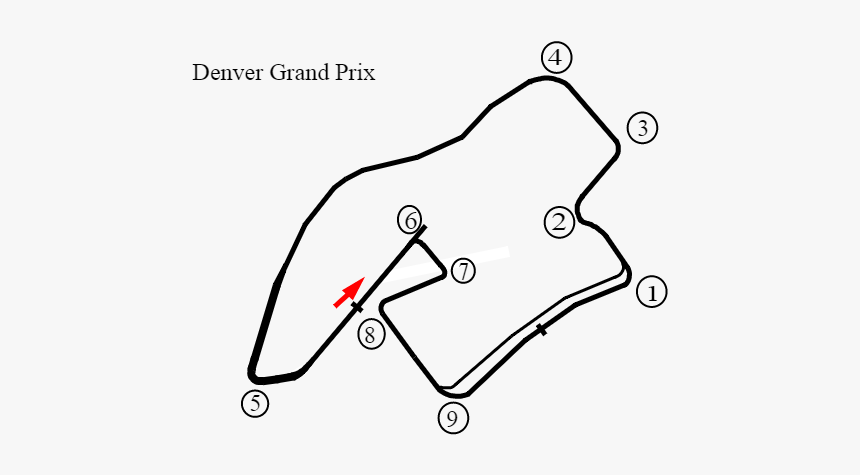 Circuito Callejero Pepsi Center Ciudad De Denver, Colorado, HD Png Download