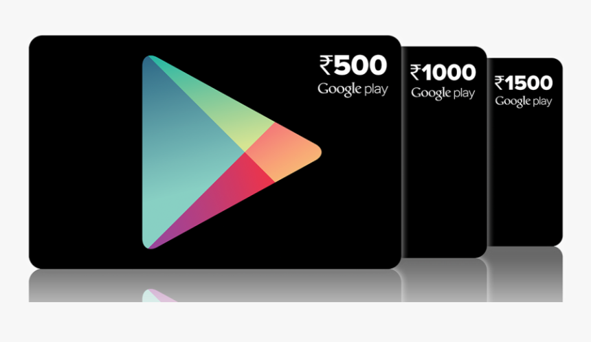 Google Play Gift Cards India, HD Png Download