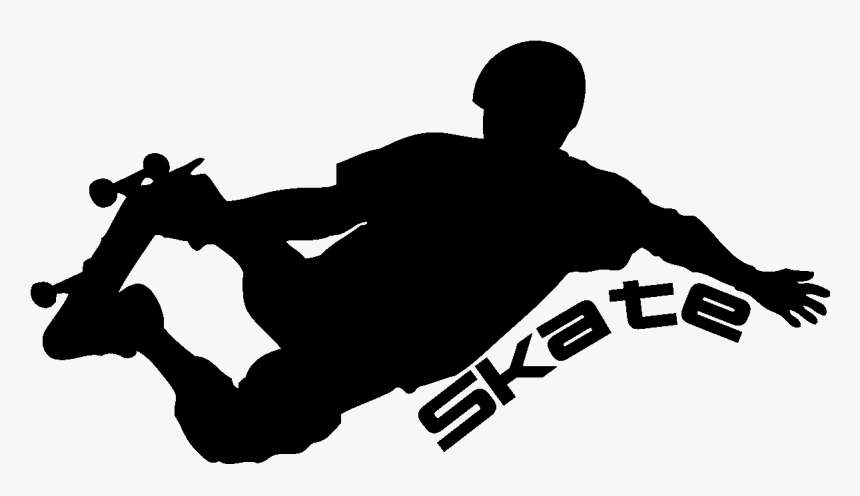 Skateboarding Sport Wall Decal, HD Png Download