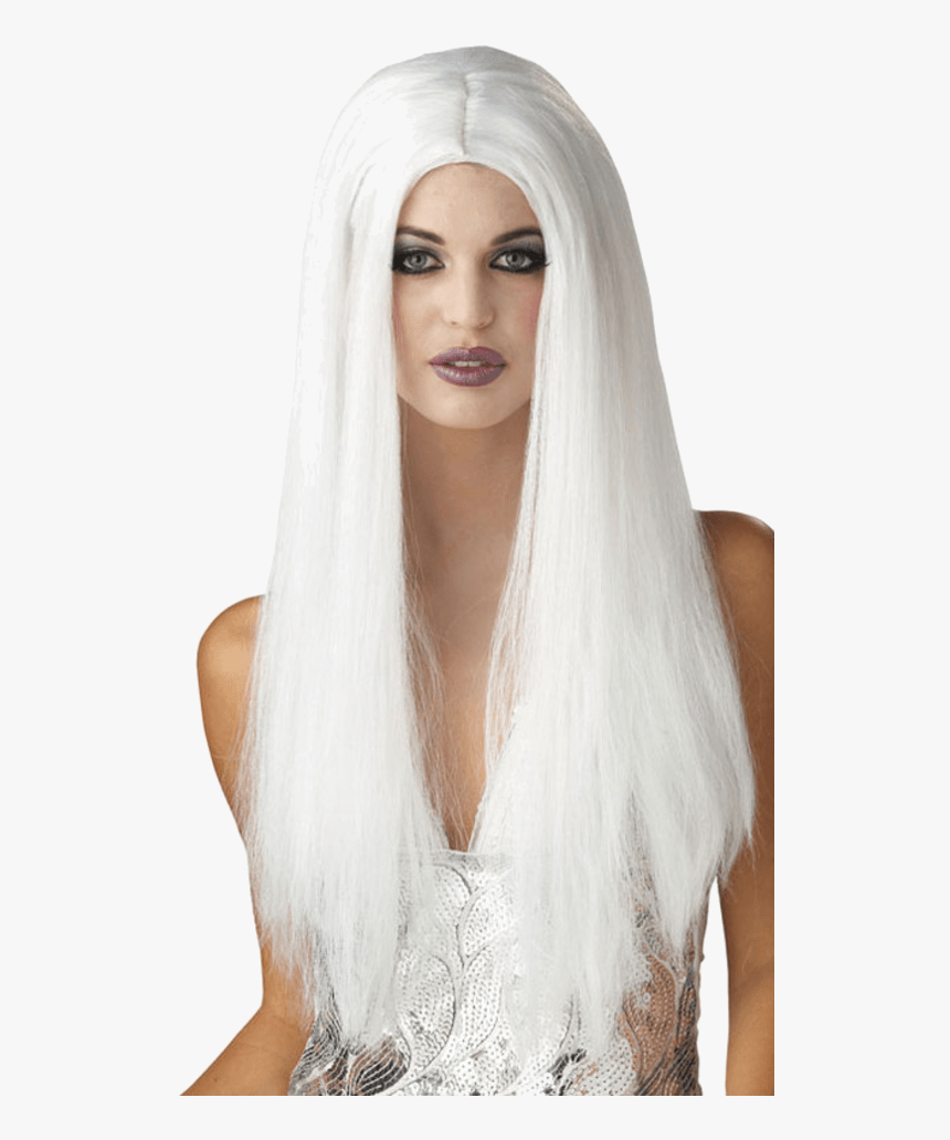 Jokers Masquerade Women S White Wig , Png Download, Transparent Png