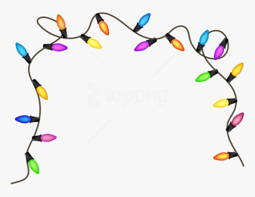 Christmas Lights Png, Transparent Png