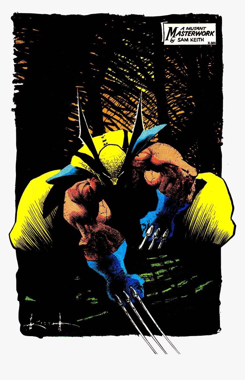 Wolverine By Sam Kieth Wolverine Art, Logan Wolverine,, HD Png Download