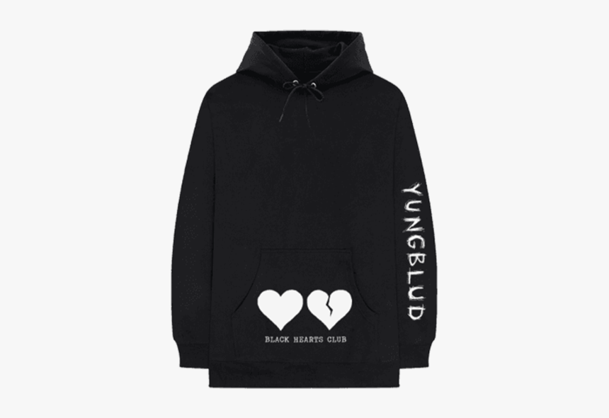 Black Heart Png, Transparent Png
