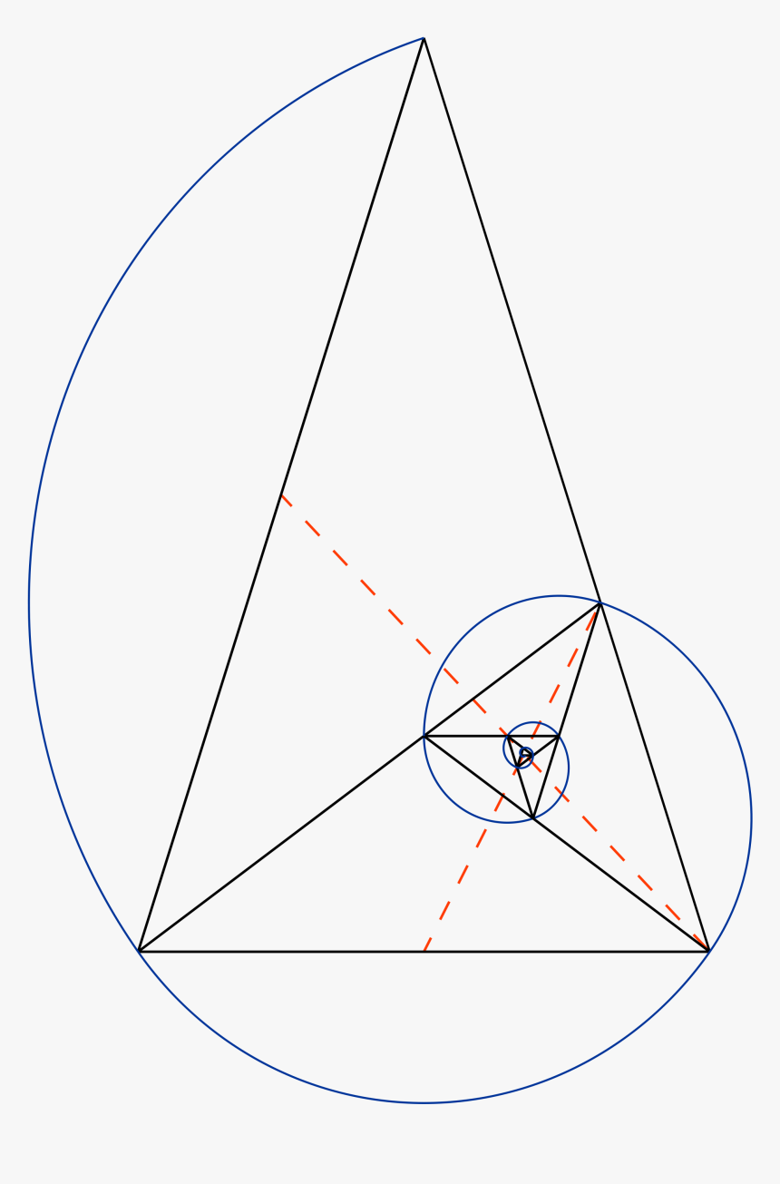 Golden Spiral Png, Transparent Png