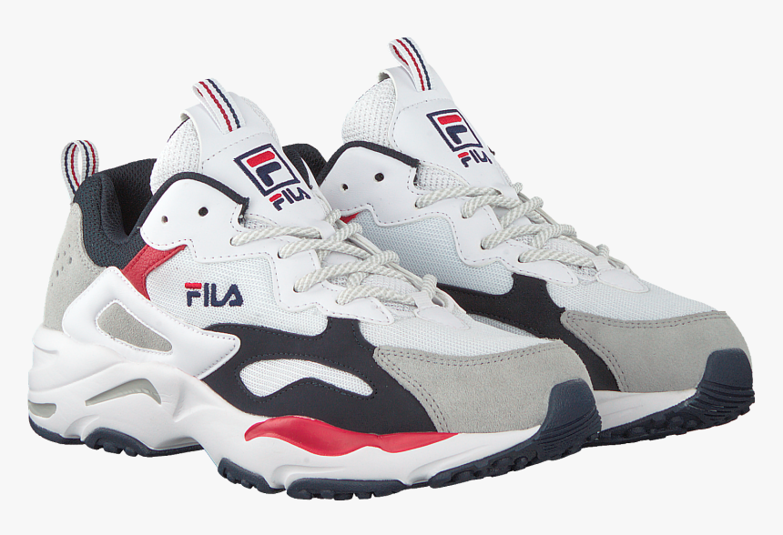 Blue Fila Sneakers Ray Tracer Men, HD Png Download