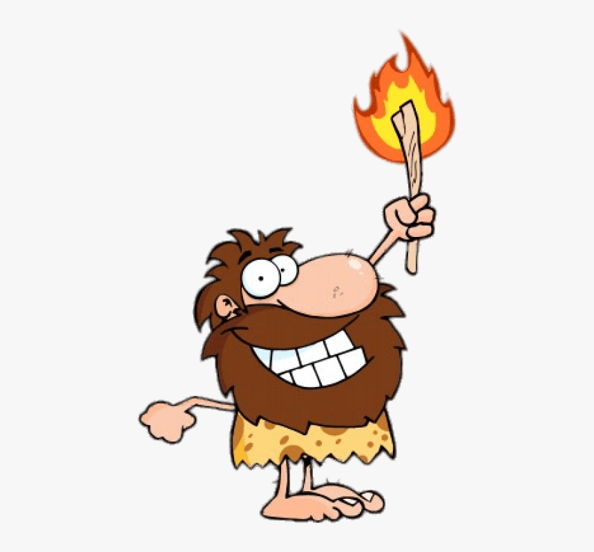 Free Png Download Caveman Holding A Torch Png Images, Transparent Png