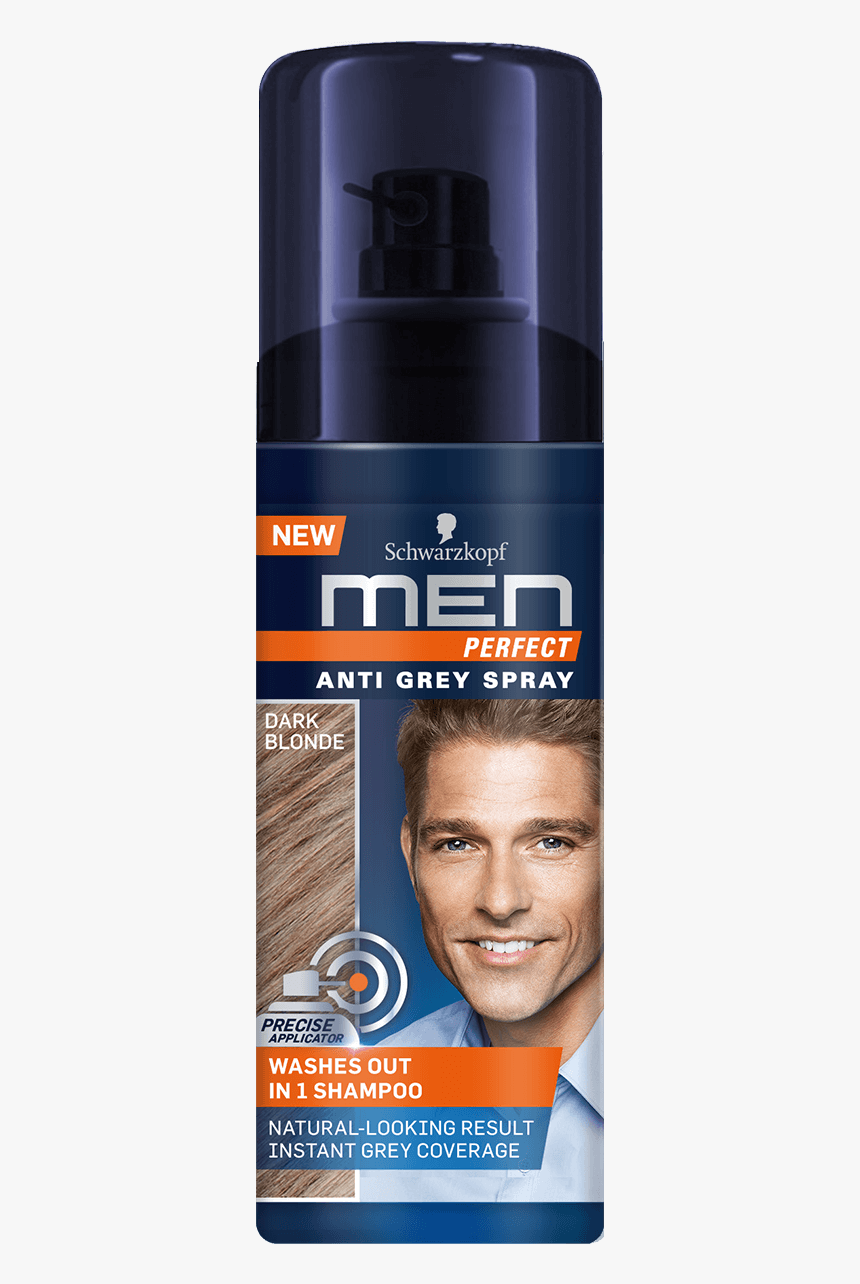 Men Perfect Com Anti Grey Spray Dark Blonde, HD Png Download