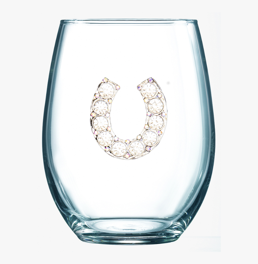 Stemless Wine Glass Horseshoe, HD Png Download