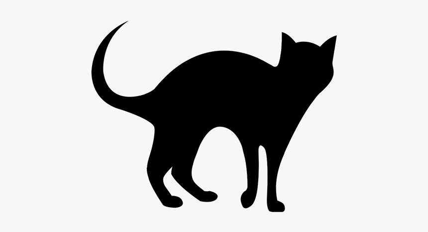 Black Cat Png, Transparent Png