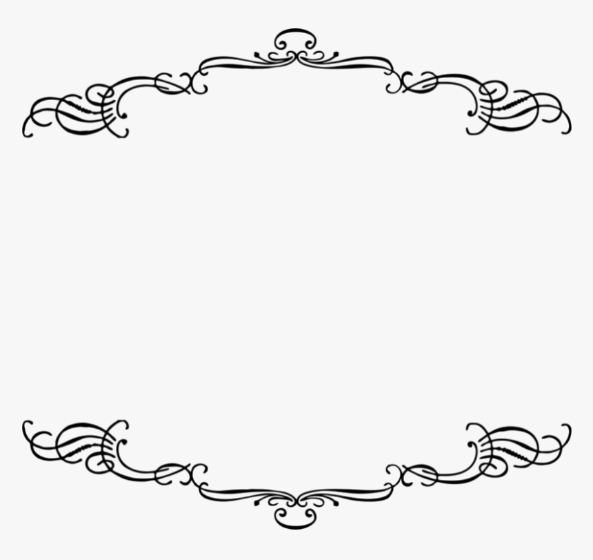 Black Vintage Frame, HD Png Download