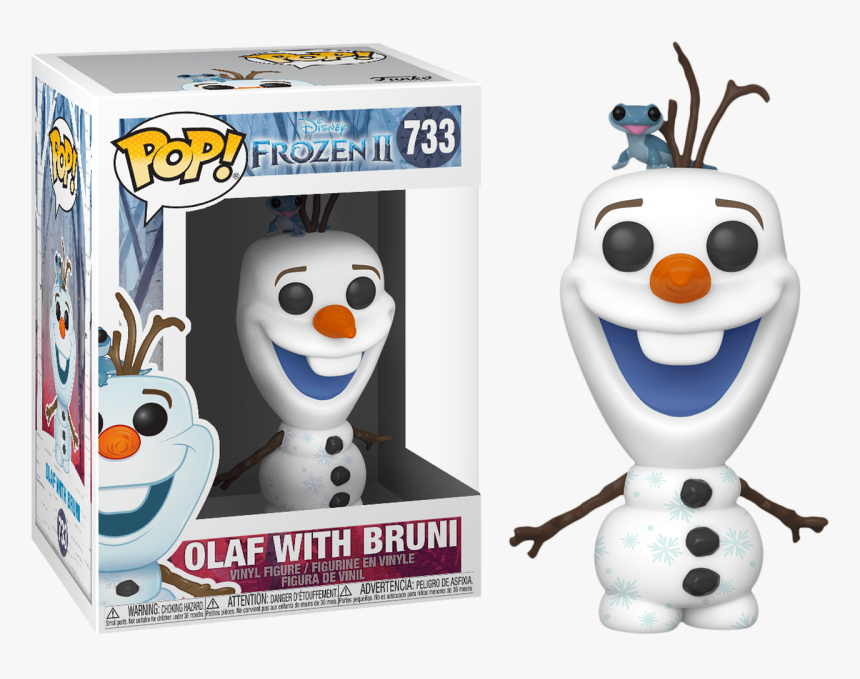 Olaf With Bruni Pop Vinyl Figure, HD Png Download