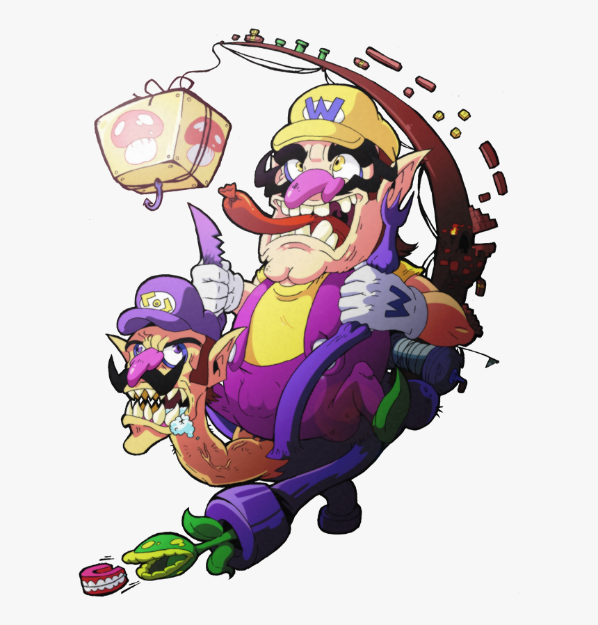 Transparent Waluigi Png, Png Download