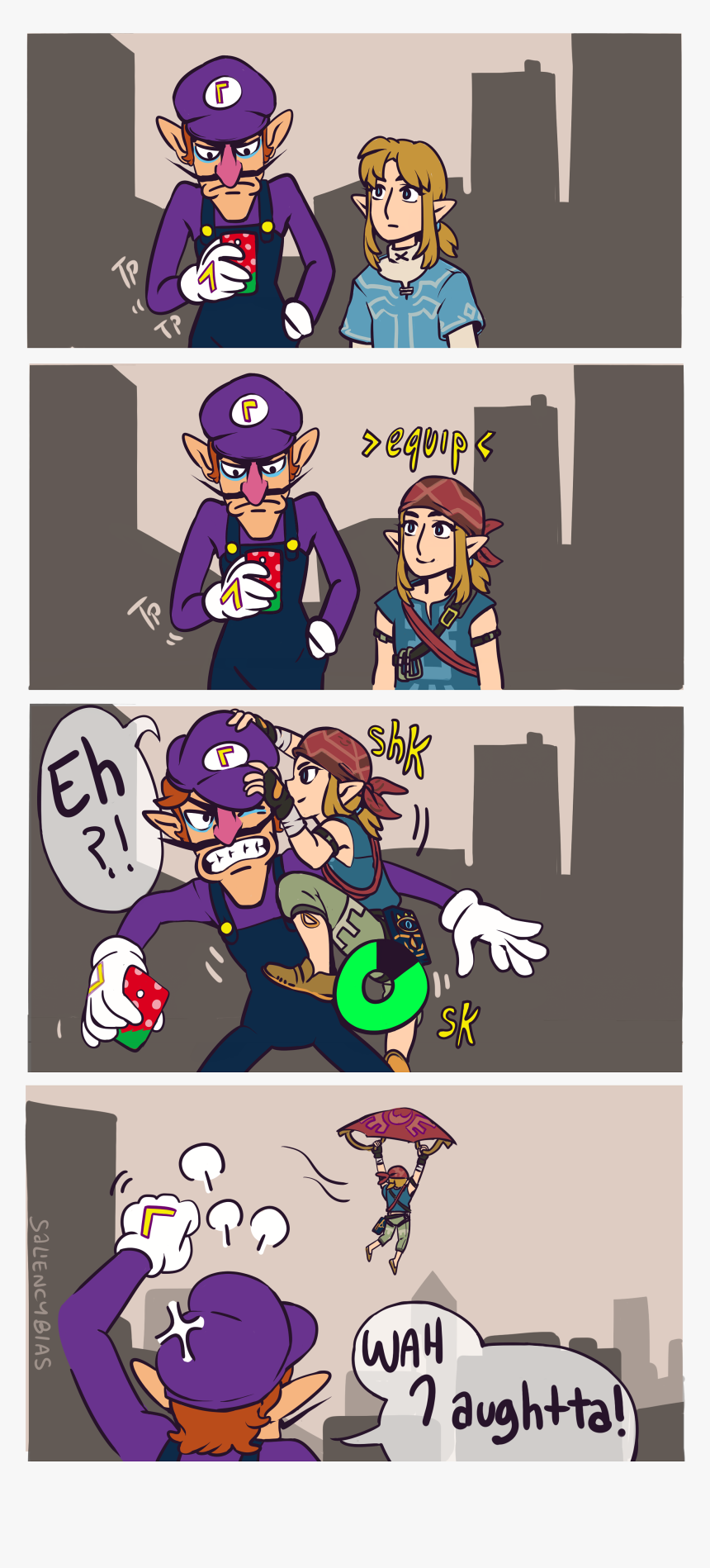 Waluigi Png, Transparent Png