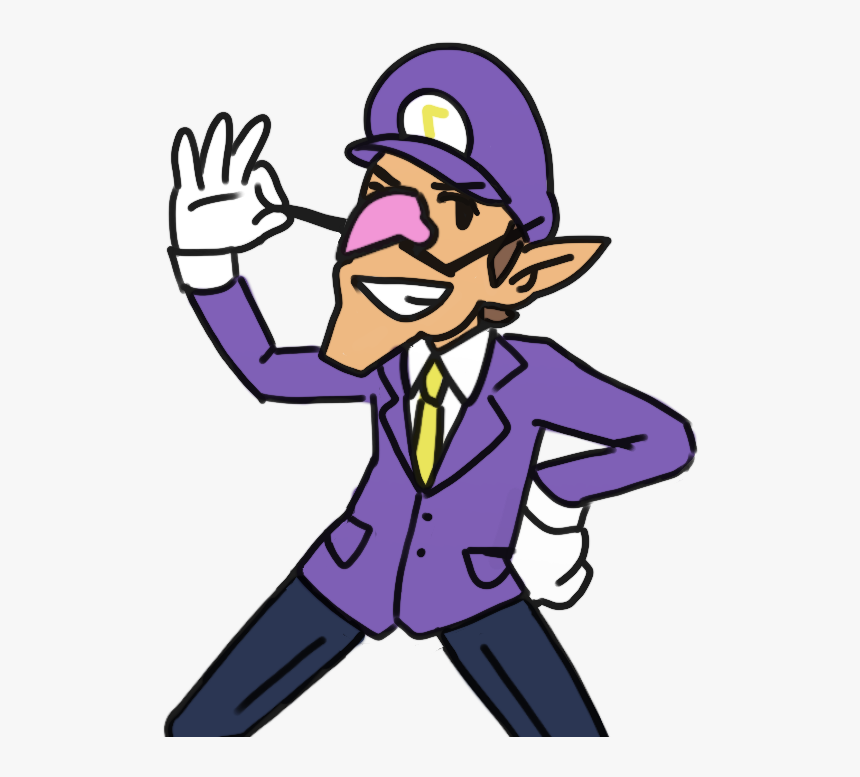Waluigi Png, Transparent Png