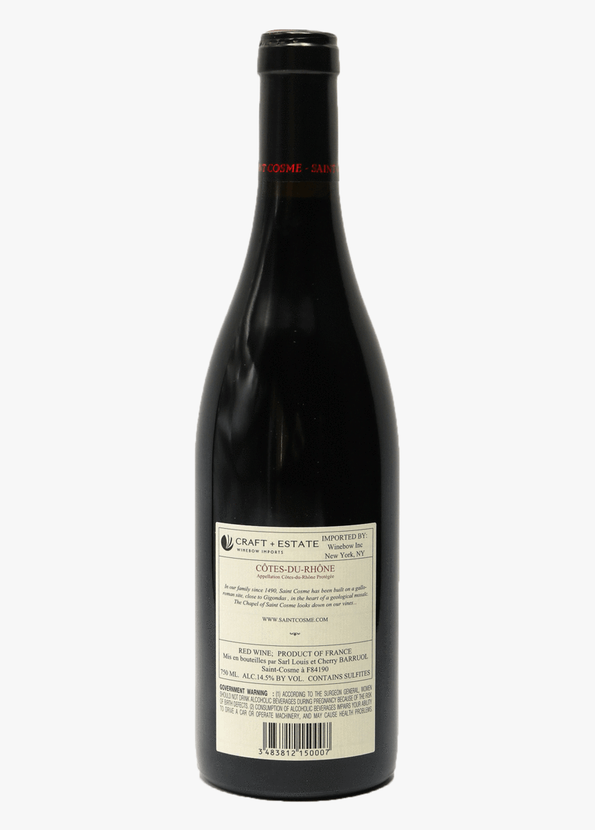 Buy Rhone Red Wine Syrah Online, HD Png Download