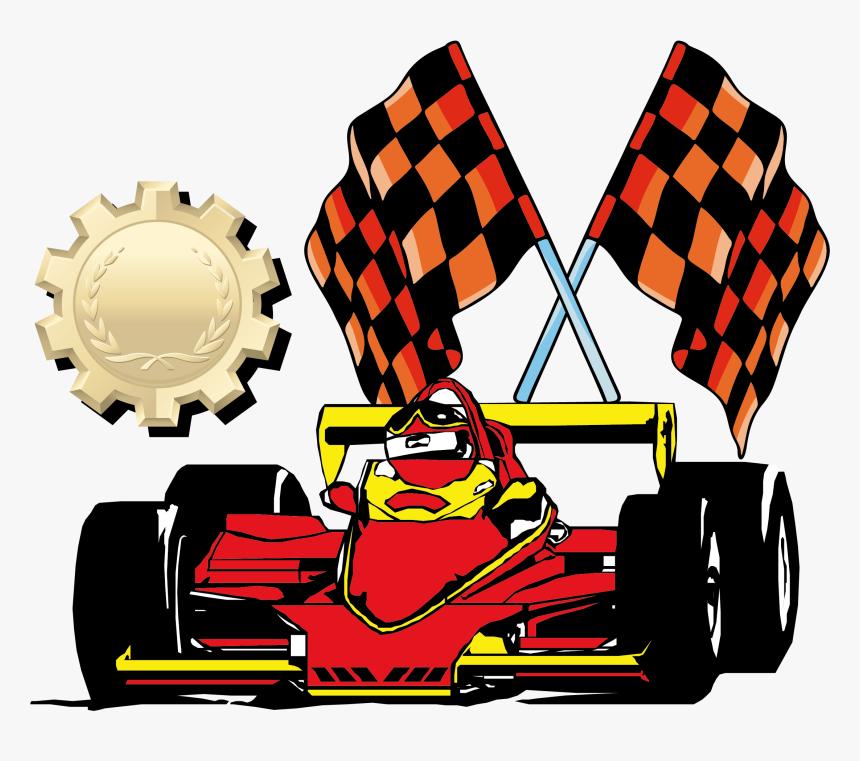 Vector Race Checkered Flag, HD Png Download