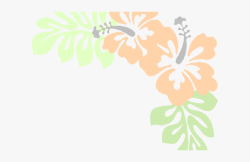 Hibiscus Clipart Peach, HD Png Download