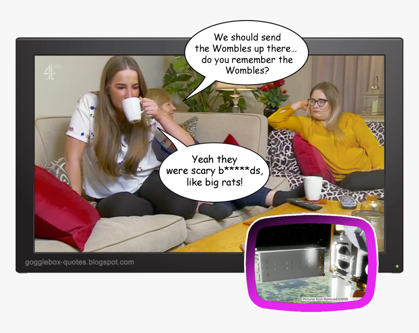 Whilst Watching The News About Collecting Space Debris, HD Png Download