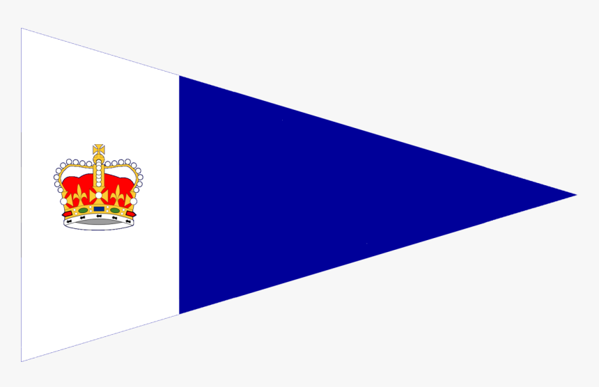 Burgee Of The Royal Queensland Yacht Squadron, HD Png Download