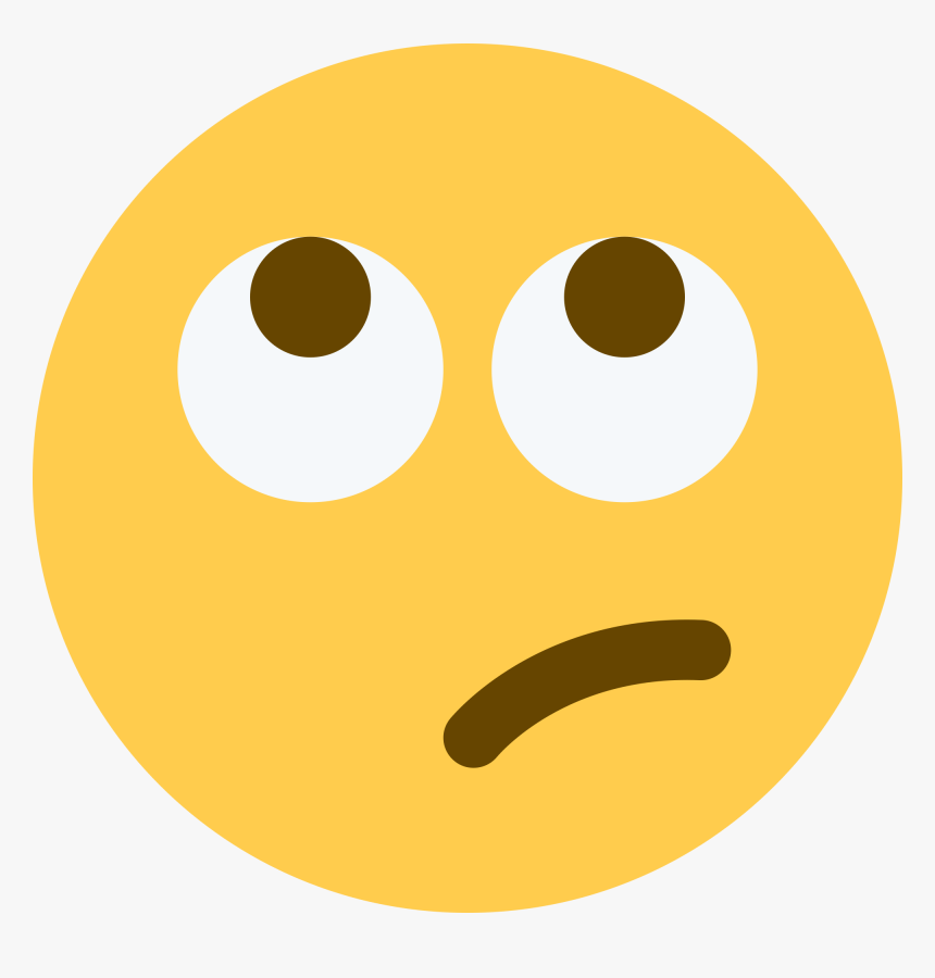 Eye Roll Emoticon Animated