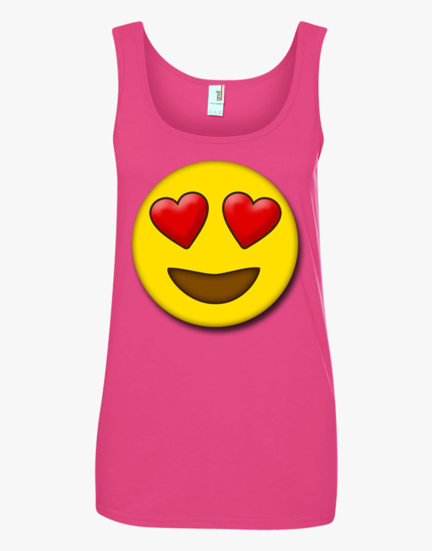 Cute Heart Eyes Emoji Valentine S Day Love Men/women, HD Png Download