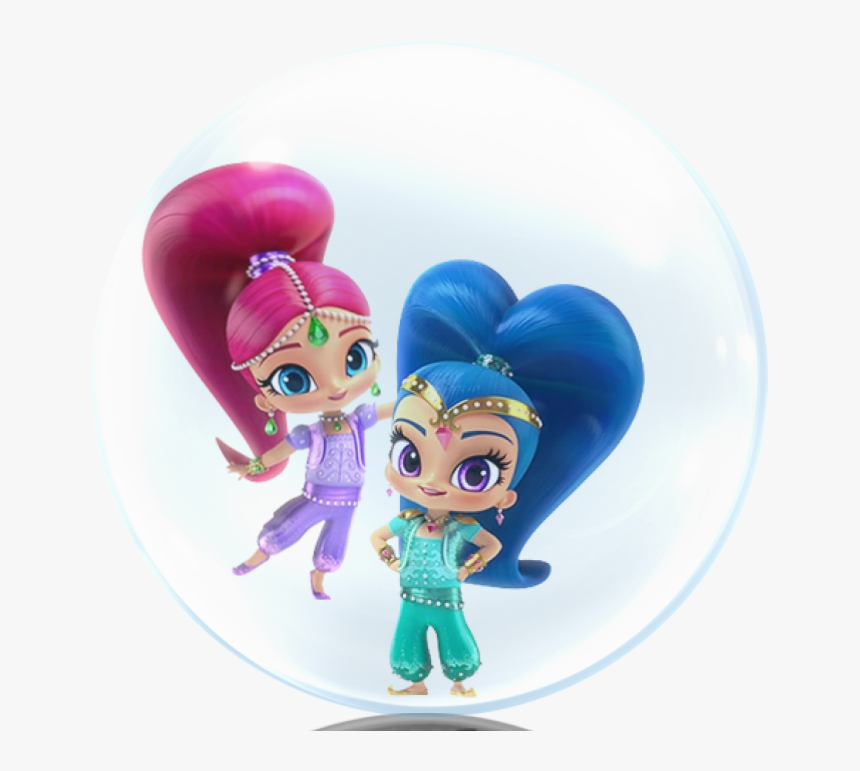 Shimmer And Shine In A Bubble , Png Download, Transparent Png