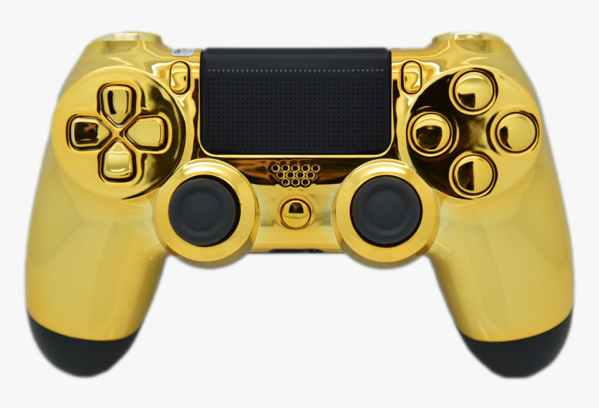 Gold Chrome Ps4 Controller, HD Png Download