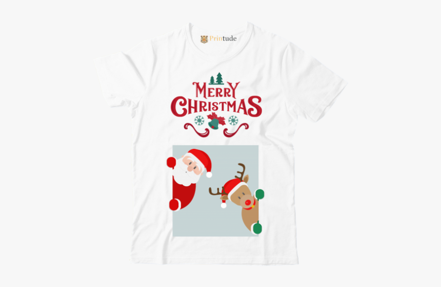 1576933303 H 750 Christmas Santa Reindeer, HD Png Download