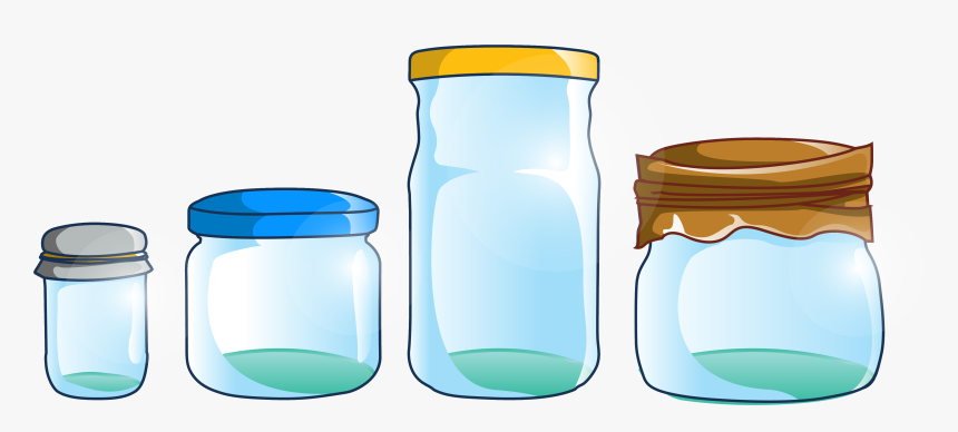 Mason Jar Clipart Plastic Jar, HD Png Download