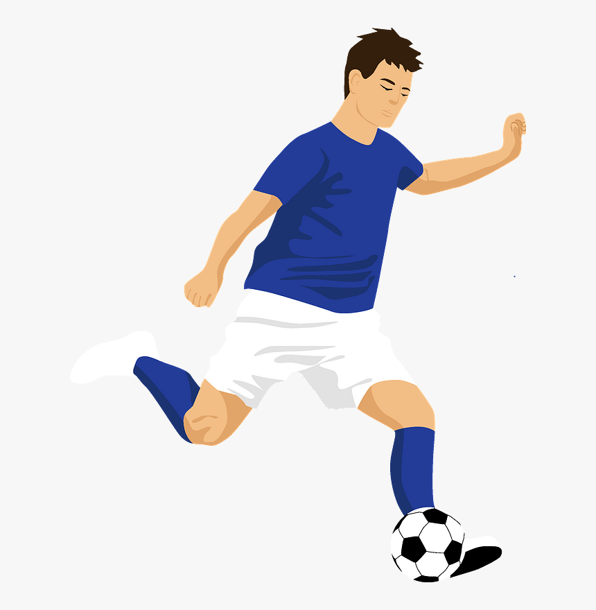 Soccer Player Clipart, HD Png Download