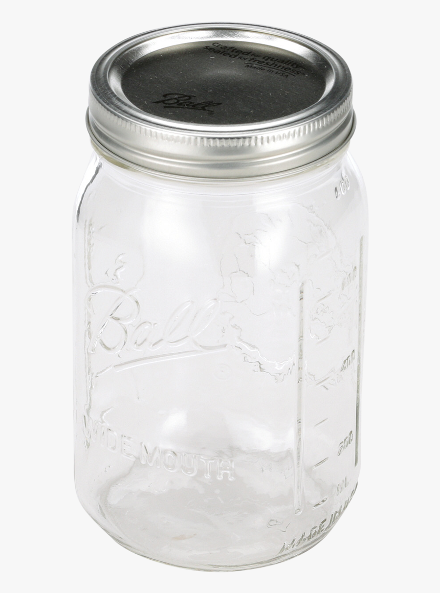 Ball Wide Mouth Canning Jar-quart, HD Png Download