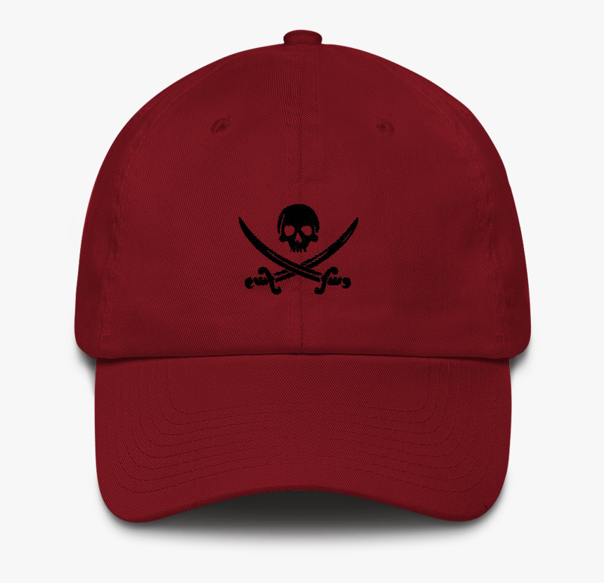 Maroon Pirate Flag Dad Hat 
 Class, HD Png Download