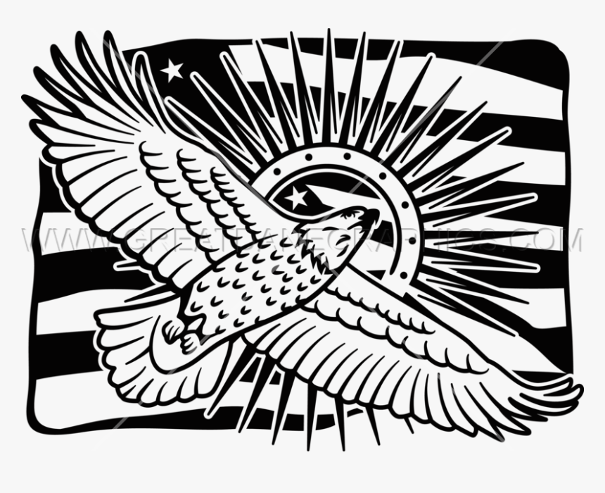 Soaring Metal Eagle, HD Png Download