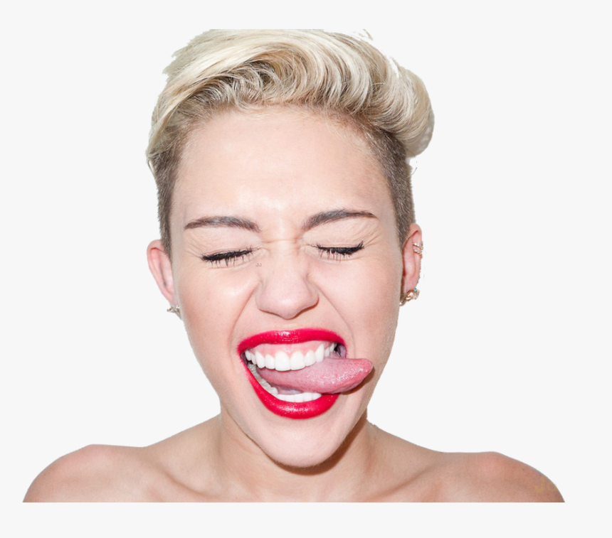Miley Cyrus Tongue Png Svg Library Library, Transparent Png