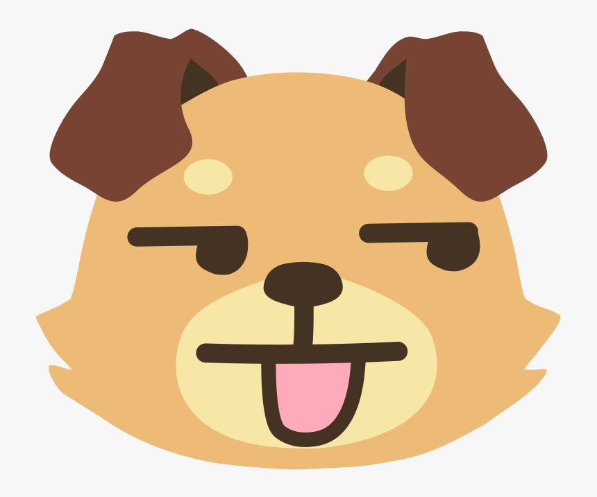 Dog Sticking Out Tongue , Png Download, Transparent Png