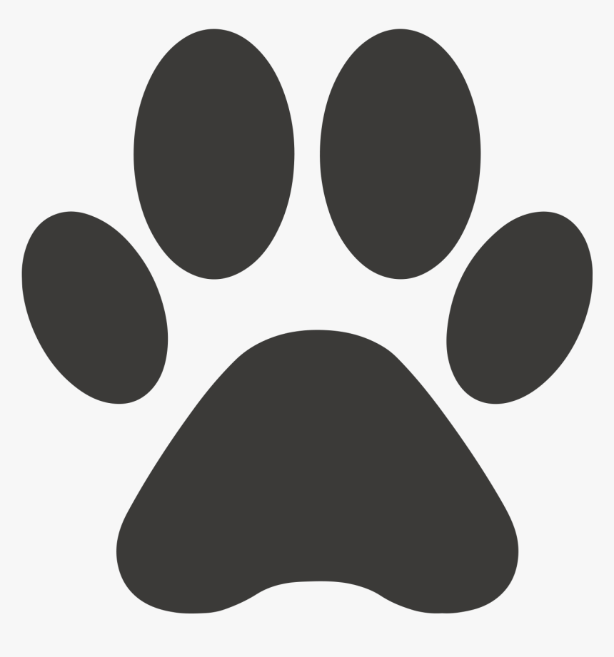 Dog Paw Dark Blue Clipart , Png Download, Transparent Png