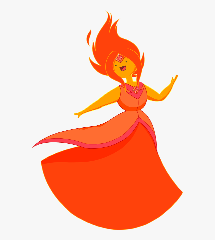 Flame Princess Png, Transparent Png