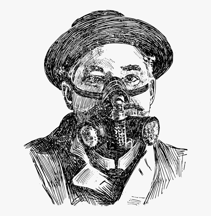 Gas Mask Man, HD Png Download