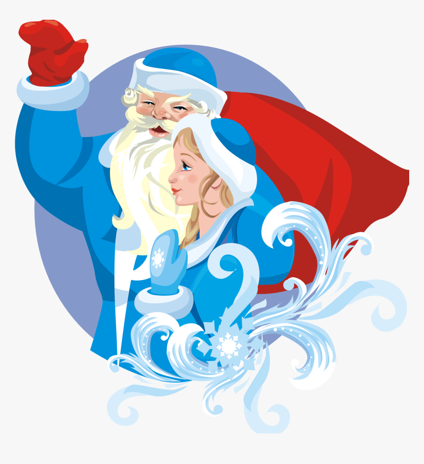 Download Hd Grandfather Frost And Snow Maiden Wallpapers, HD Png Download