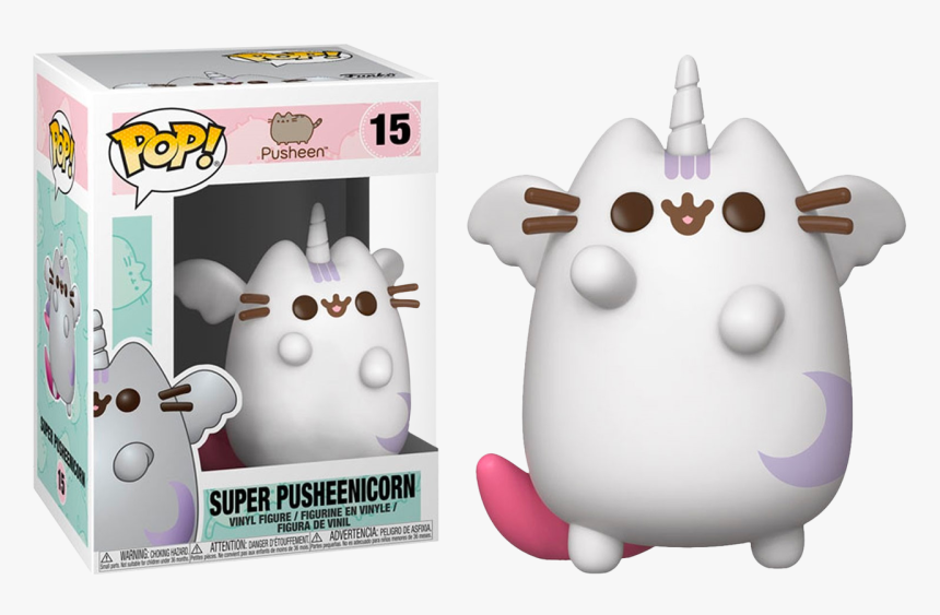 Super Pusheenicorn Pop Vinyl Figure, HD Png Download