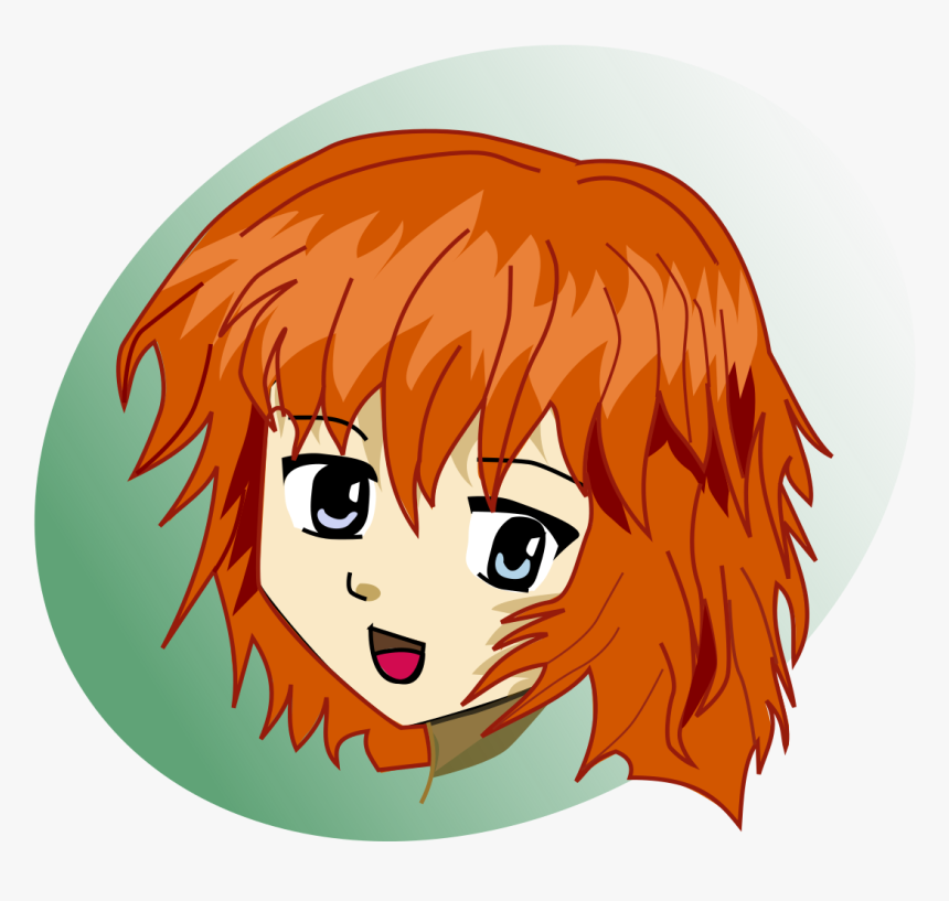 Anime Face Png, Transparent Png