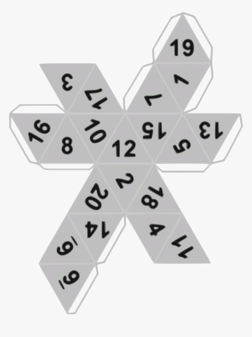 D20 Png, Transparent Png