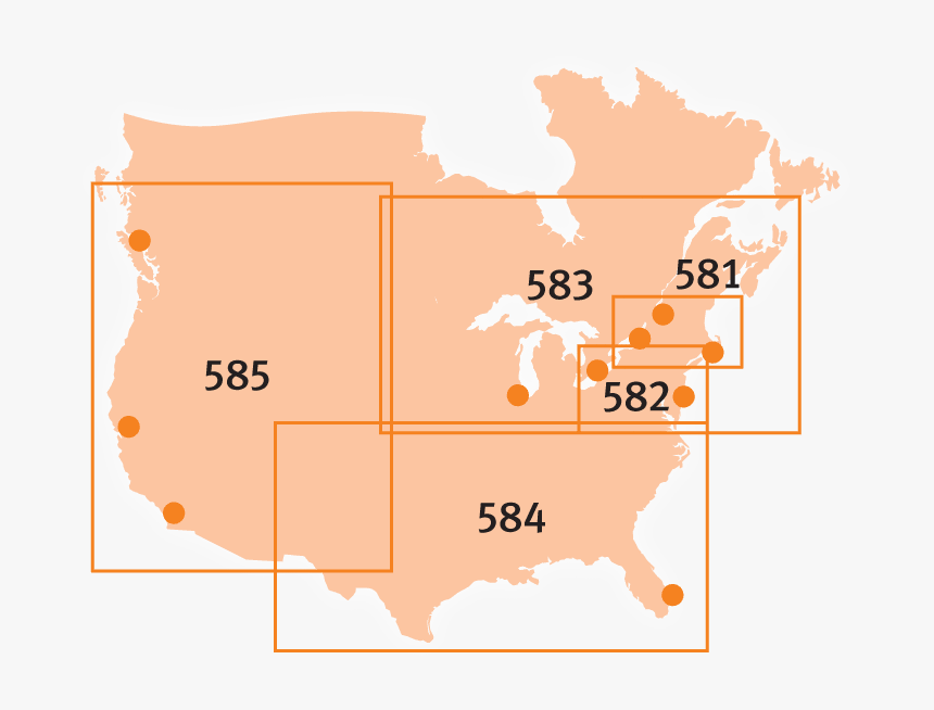 Southeastern Usa Michelin Map, HD Png Download