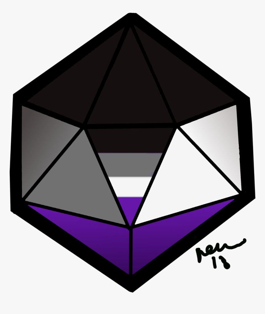 Ren Basel [they/them] ⚧ Aual Pride D20 Merch, HD Png Download