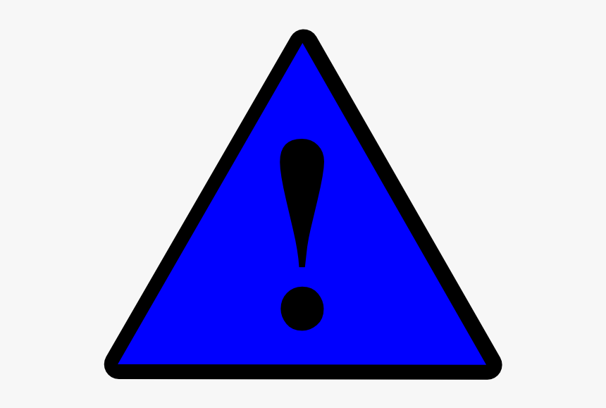 Black Blue Black Warning 1 Svg Clip Arts, HD Png Download