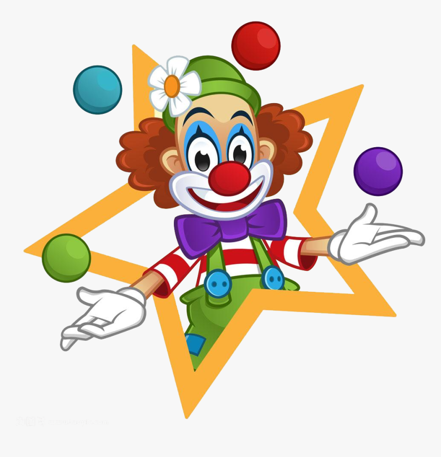 Clown Transparent Background Png, Png Download